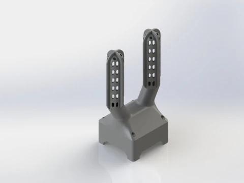 LE S&Egrave;CHE-GANTS DE BOXE UTILISE UN VENTILATEUR DE 120 MM ET UN SUPPORT GRATUIT Modèles 3D en vedette