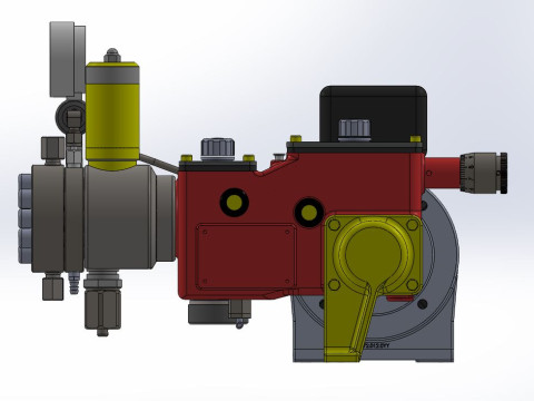 Milton Roy Pump 3Dモデル