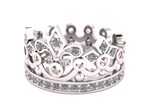 TAJ RING PENDANT 3D PRINTABLE MODEL 3D Принт Модель
