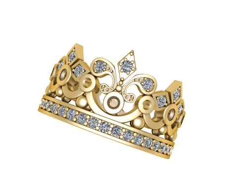 TAJ RING PENDANT 3D PRINTABLE MODEL 3D Принт Модель