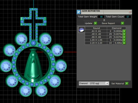 CROSS PENDANT 3D PRINTABLE MODEL 3D Принт Модель