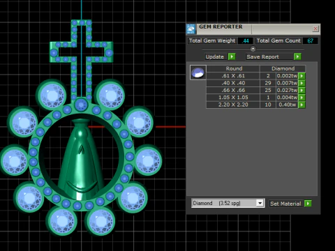 CROSS PENDANT 3D PRINTABLE MODEL 3D Print Model
