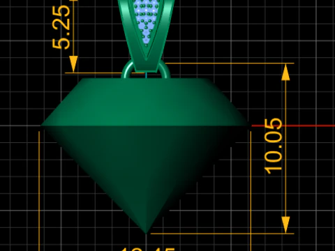 ユニークなデザインのペンダント 3D 印刷可能モデル 3Dプリントモデル