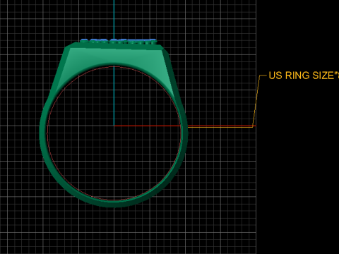 3D GOLD RING 3D Print Model