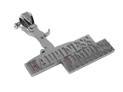 HAPPY JAMPING PENDANT 3D 打印模型