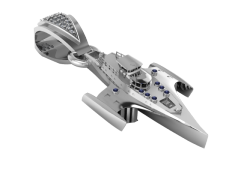 米扎尔金吊坠 3D 打印模型