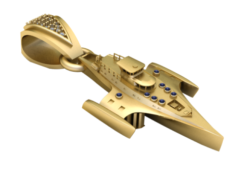 米扎尔金吊坠 3D 打印模型