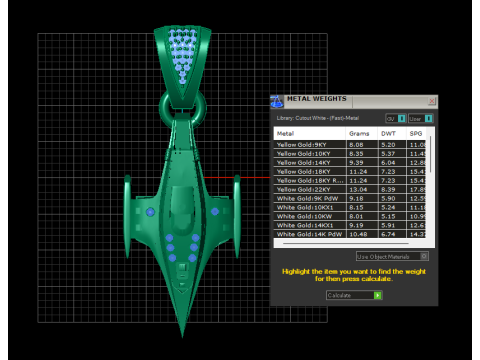 米扎尔金吊坠 3D 打印模型