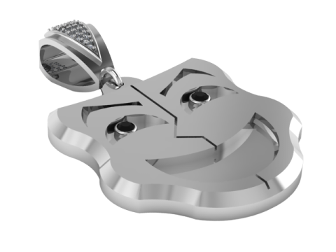 FACES MASK PENDANT Modèles 3D en vedette