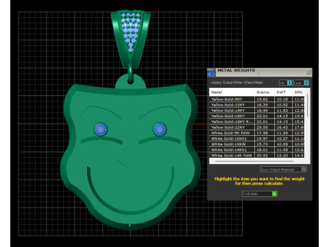 FACES MASK PENDANT Modèles 3D en vedette