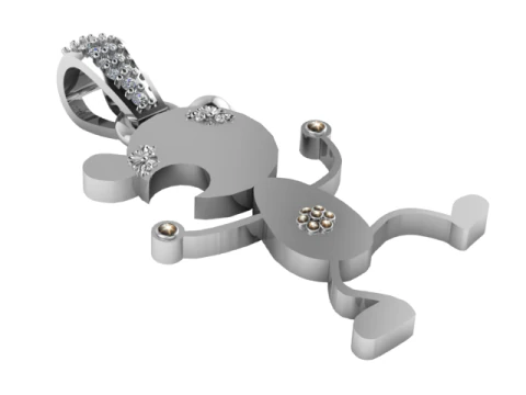 3D ANIMALS PENDANT 3D Print Model