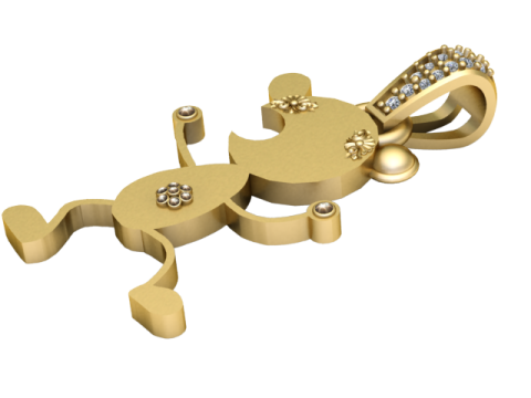 3D ANIMALS PENDANT 3D 打印模型
