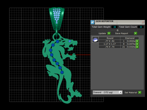 DARAGIUNE PENDANT 3D 打印模型