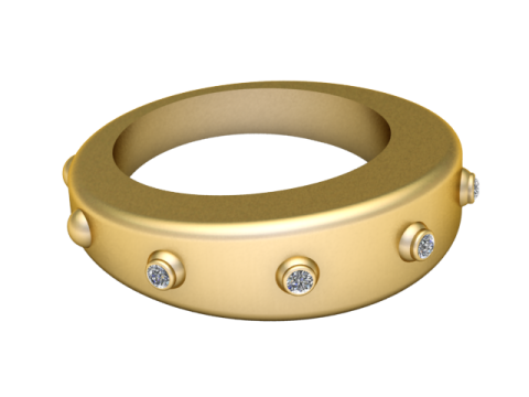 3D BARESCLET GOLD PENDANT 3D Print Model