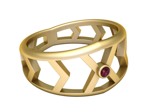 3D BARESCLET GOLD PENDANT 3D 打印模型