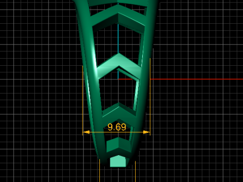 3D BARESCLET GOLD PENDANT 3D 打印模型