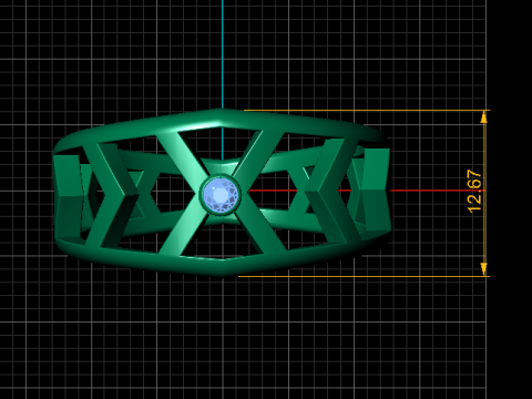 3D BARESCLET GOLD PENDANT 3D 打印模型