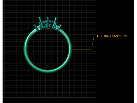 3D GOLD RING 3Dプリントモデル
