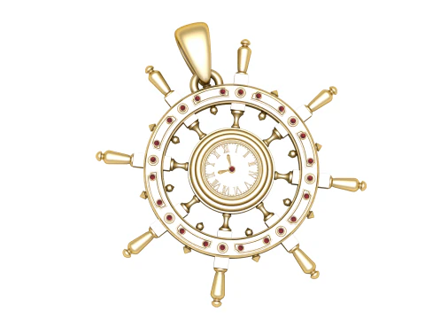 SHIP STARING PENDANT 3D Print Model