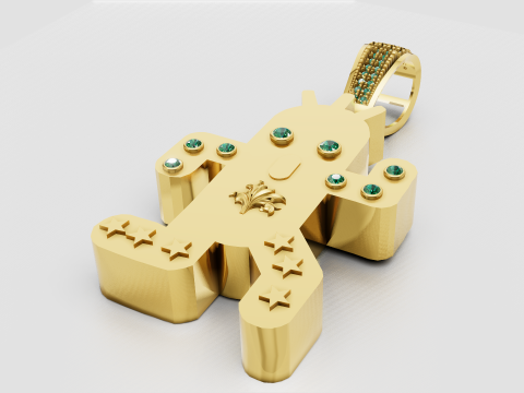 MEN EMREGENSY PENDANT 3D Print Model