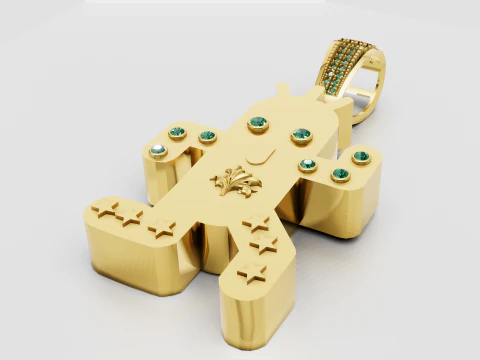 MEN EMREGENSY PENDANT 3D Print Model