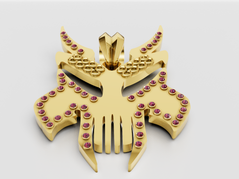 SKULL FACES PENDANT 3D Print Model