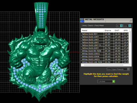 Savage Beast Warrior Pendant 3D Printable Model 3D Принт Модель