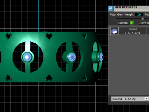 BRACCIALI PENDENTE IN ORO Modello di stampa 3D