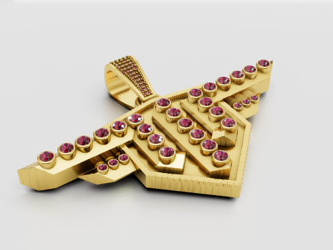 LOGO GOLD PENDANT 3D Print Model