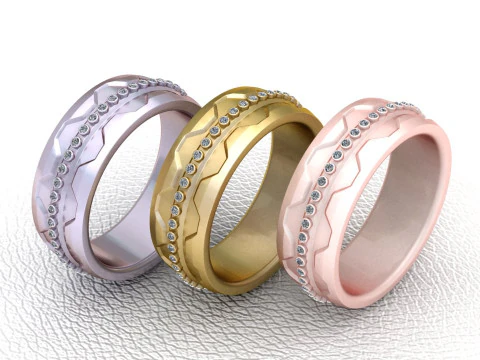 CIONDOLO BRACCIALETTI IN ORO Modello di stampa 3D