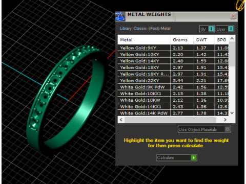 3D 金钻石戒指 3D 可打印模型 3D 打印模型