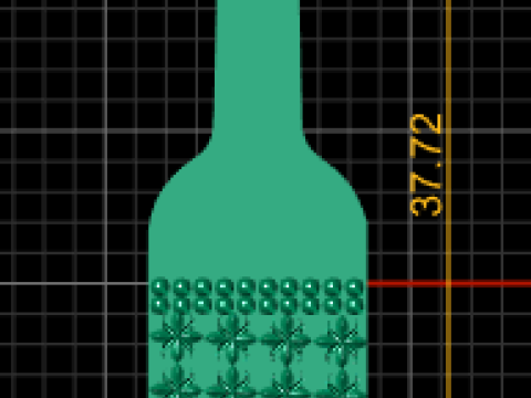 3D ЗОЛОТИЙ КУЛОН 3D Принт Модель