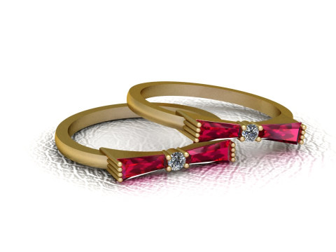 3D GOLD RING 3D Print Model