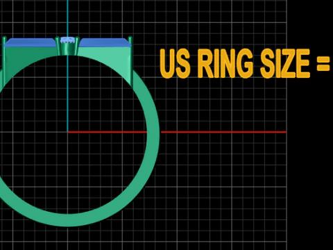 3D GOLD RING 3D Print Model
