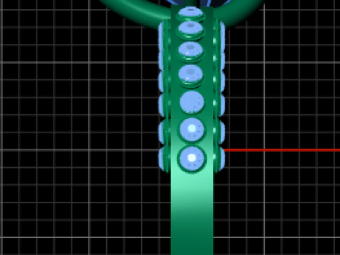 ЗОЛОТОЕ КОЛЬЦО СЕРДЦЕ 3D Принт Модель