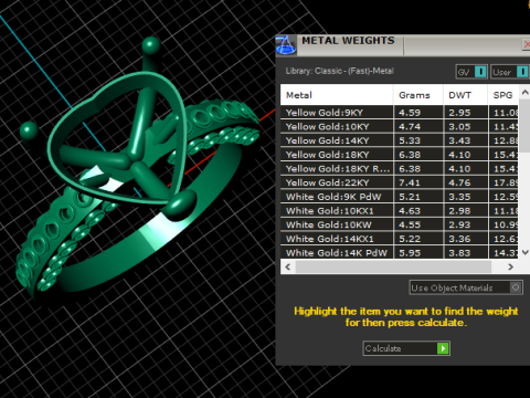 GOLD HEART RING Modello di stampa 3D