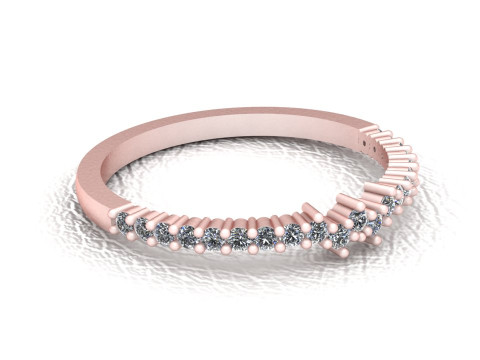 GOLD DIAMOUND RING Model do druku 3D