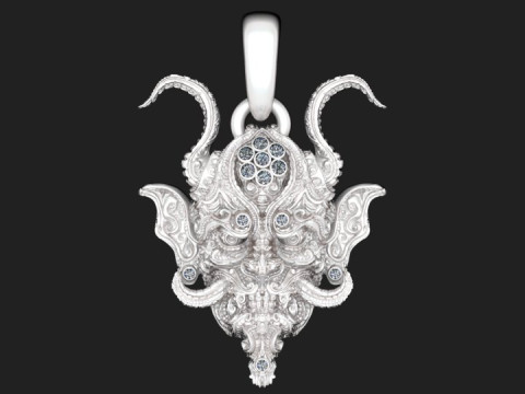 DARAGIUN FACES PENDANT 3D Print Model