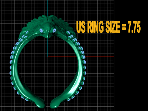 EAGLE GOLD PENDANT 3D Print Model