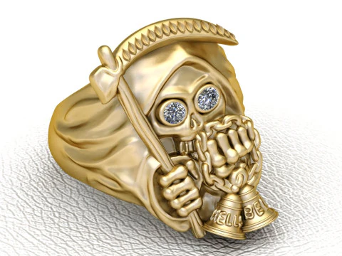 SKULL FACES PENDANT 3D Printable Model 3D Print Model