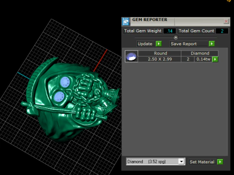 SKULL FACES PENDANT 3D Printable Model 3D Print Model