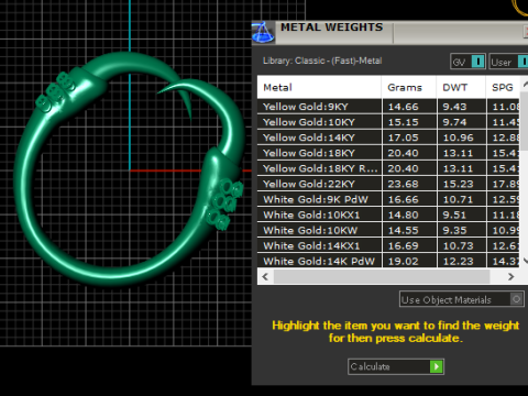指甲金戒指 3D 打印模型 3D 打印模型