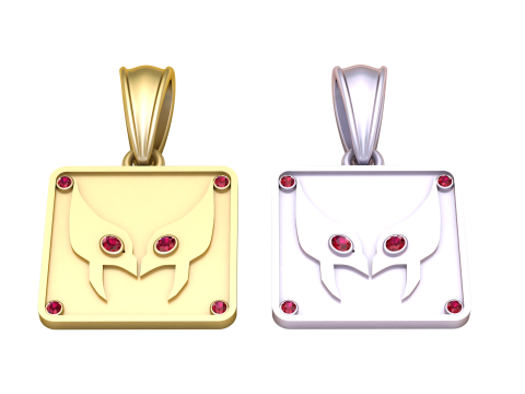 3D Spider Pendant 3Dプリントモデル