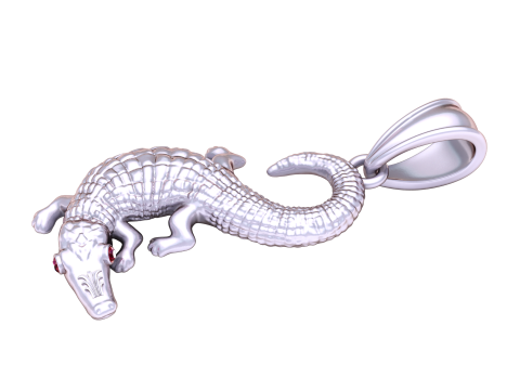 3D Gold Animals Pendant 3D Принт Модель
