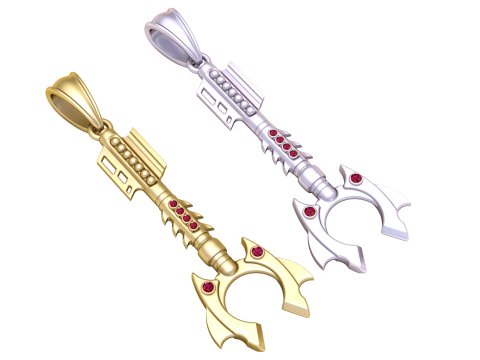 3D GOLD PENDANT 3D 打印模型