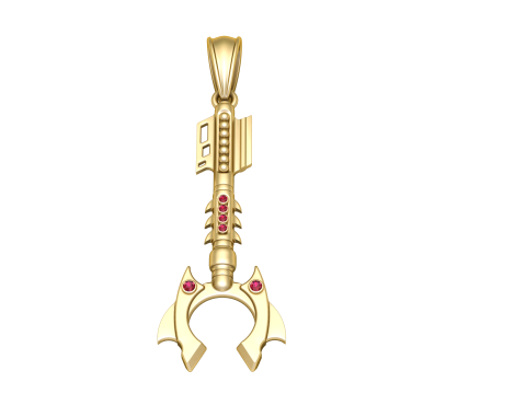 3D GOLD PENDANT Modelo de Impressão 3D