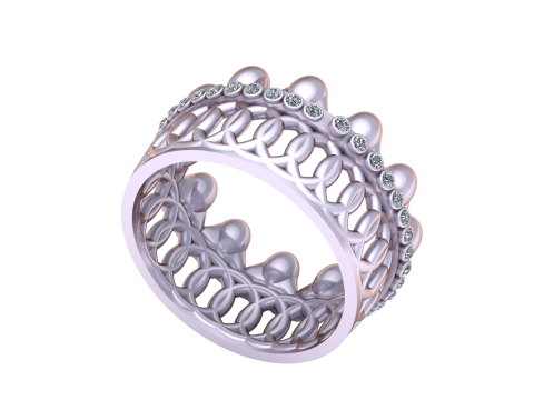 Taaj gold pendant 3Dプリントモデル