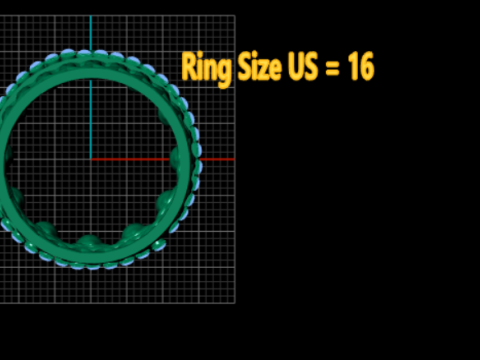 Taaj gold pendant Modèles 3D en vedette