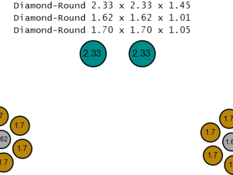 金色骷髅脸吊坠 3D 打印模型 3D 打印模型