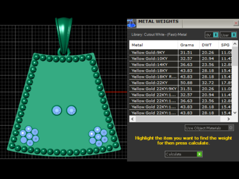 金色骷髅脸吊坠 3D 打印模型 3D 打印模型